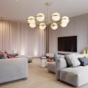 Loft Industry Modern - Ball B2 Chandelier